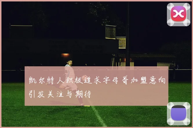 凯尔特人积极追求字母哥加盟意向引发关注与期待